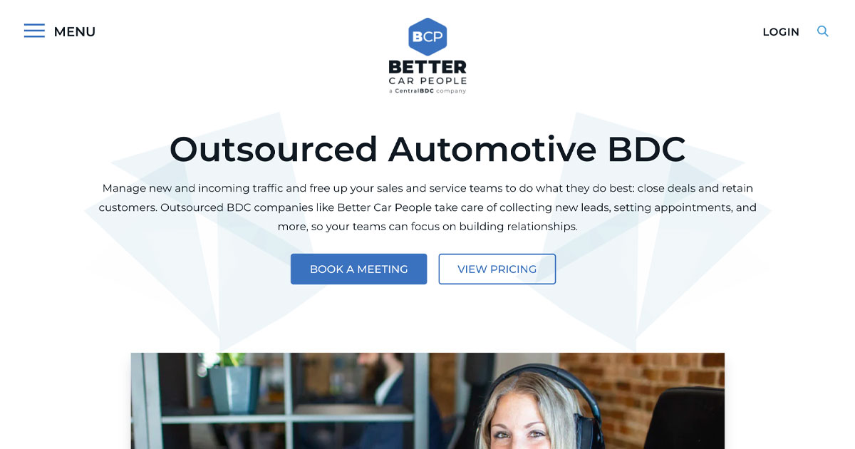 Outsourced Automotive BDC Better Car People